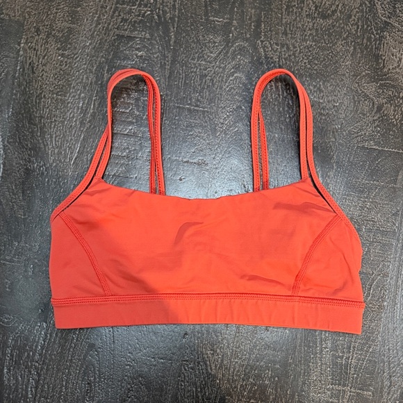 lululemon athletica Other - lululemon athletica Vibrant Red Sports Bra